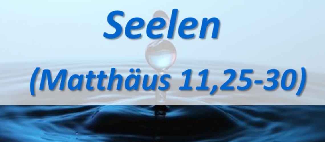 Ruhe für unsere Seelen