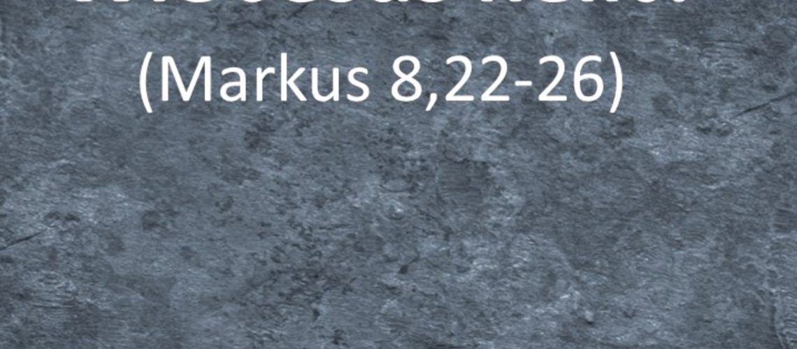 32: Markusevangelium 32 – Wie Jesus heilt?